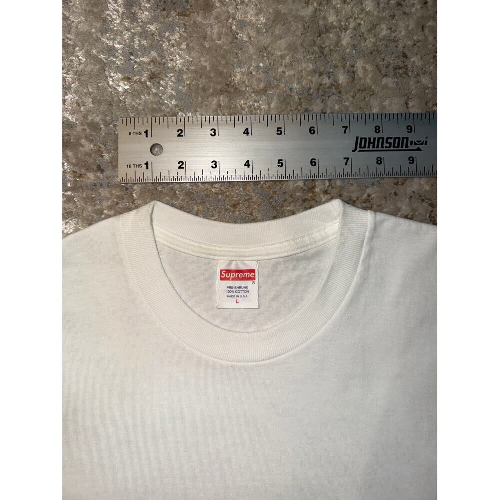 Supreme Futura Box Logo White Size Mens Large - Picture 7 of 8